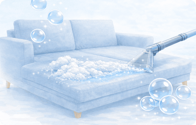 Оформление заявки на выездную химчистку