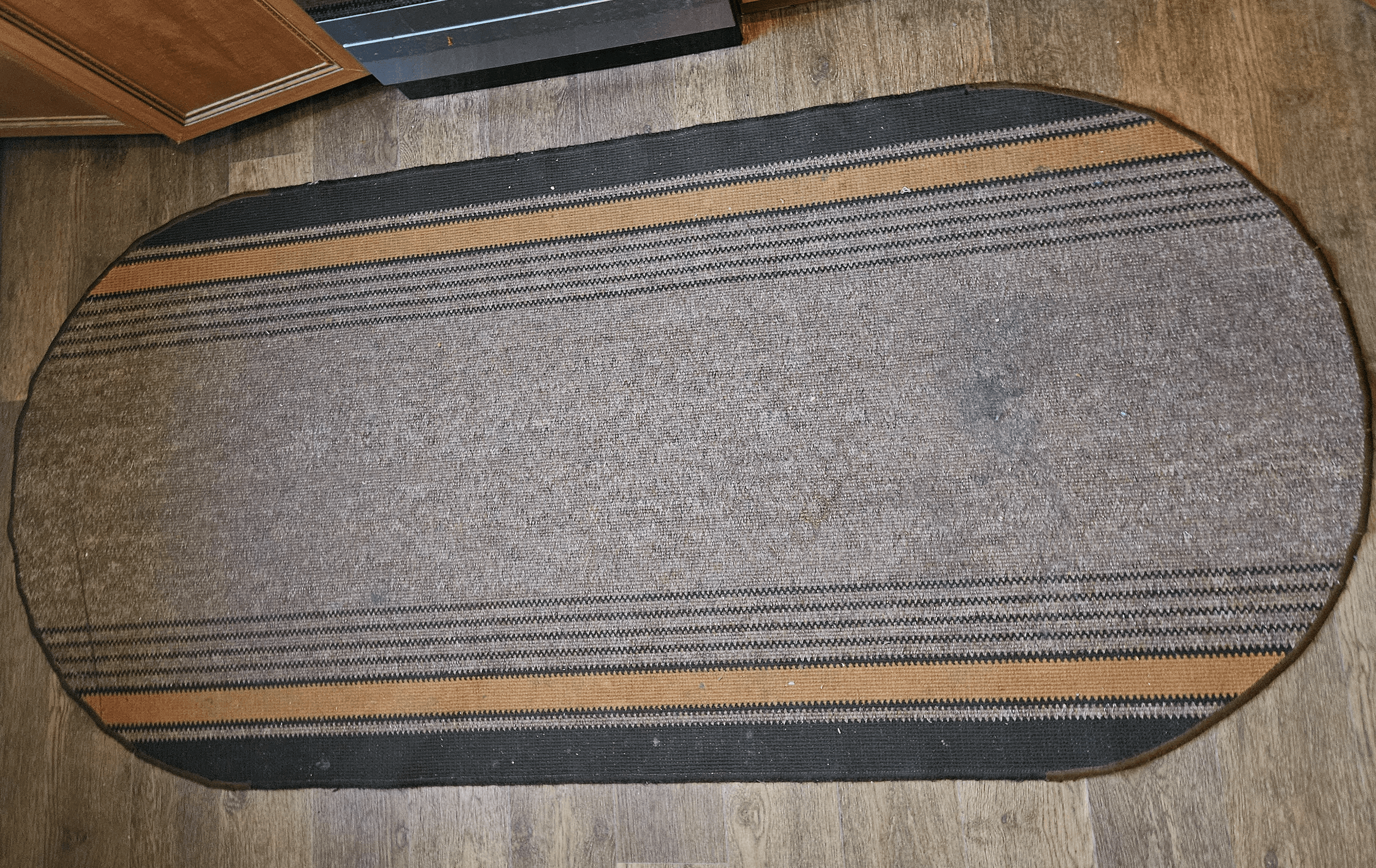 Ковер в ванной - До